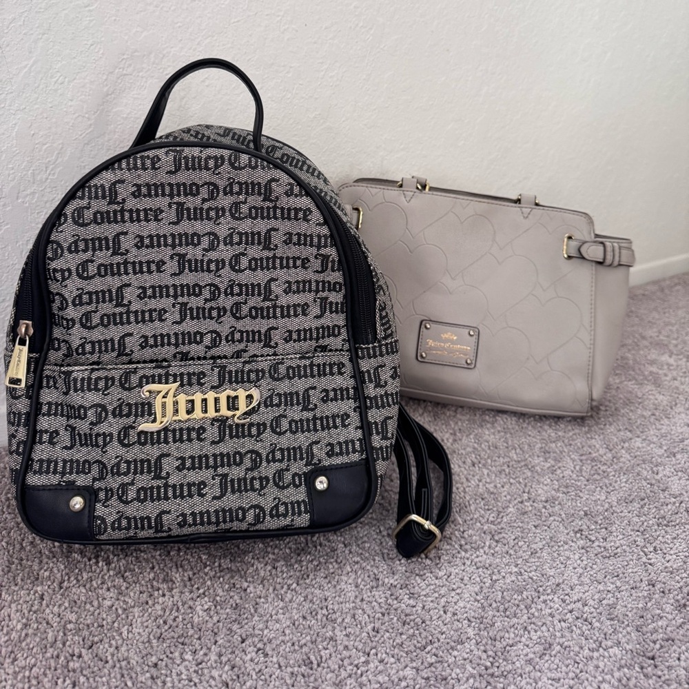 Lot Of JUICE COUTURE bag and briefcase Used